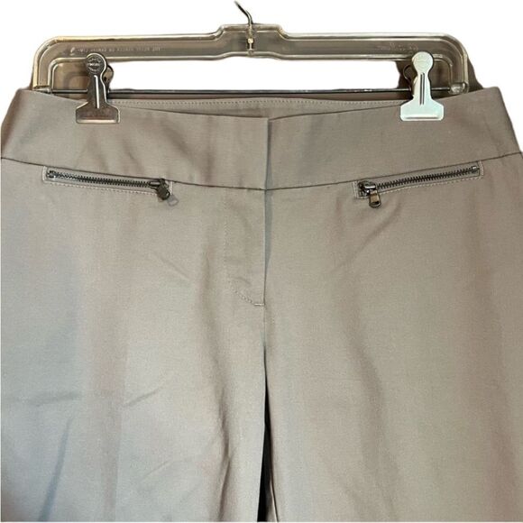 NWT! Loft grey Marissa cropped pants - Picture 2 of 10